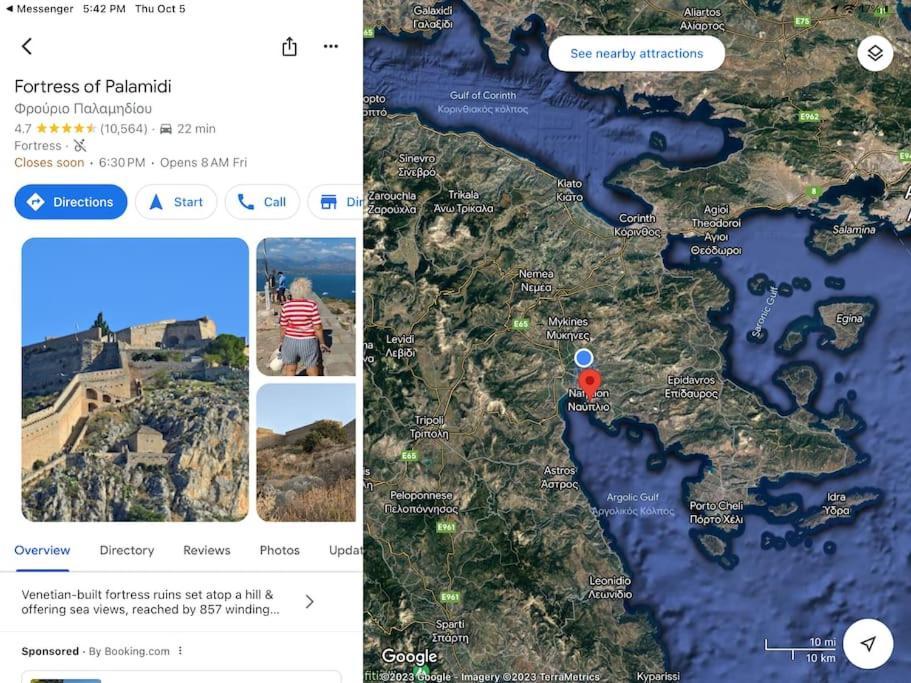 Lidas Sunny Guest House Argolis Nauplia Exterior foto