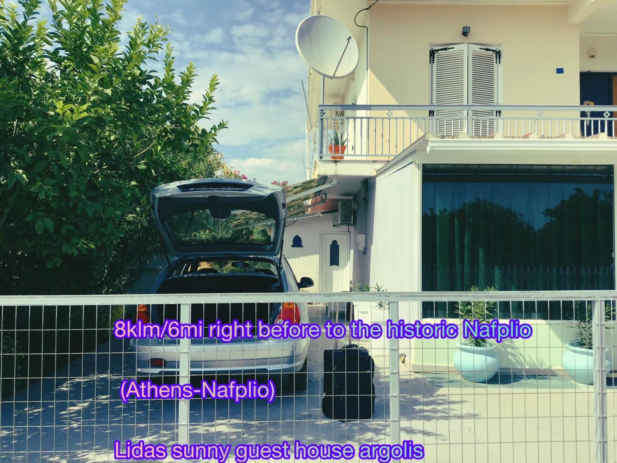 Lidas Sunny Guest House Argolis Nauplia Exterior foto