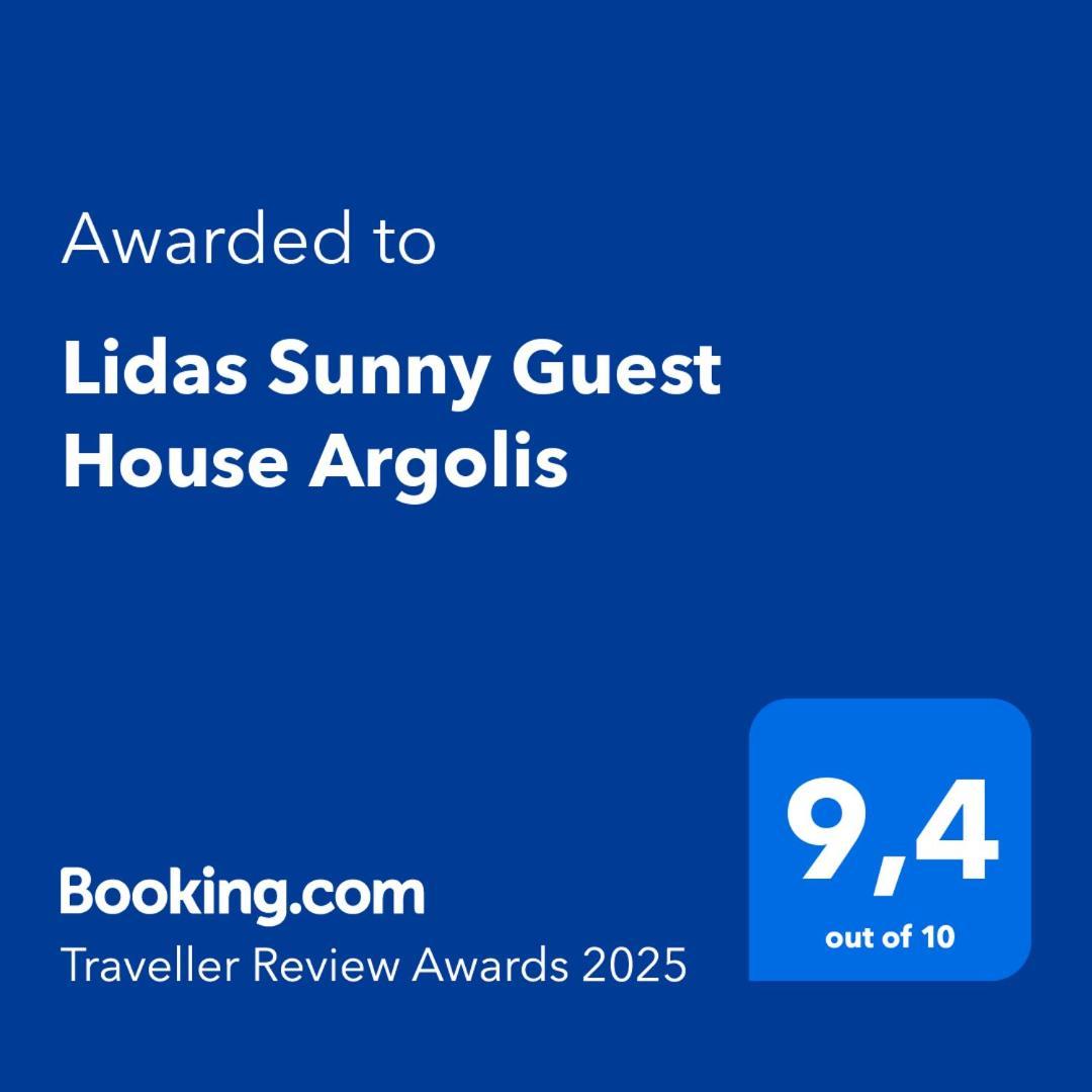 Lidas Sunny Guest House Argolis Nauplia Exterior foto