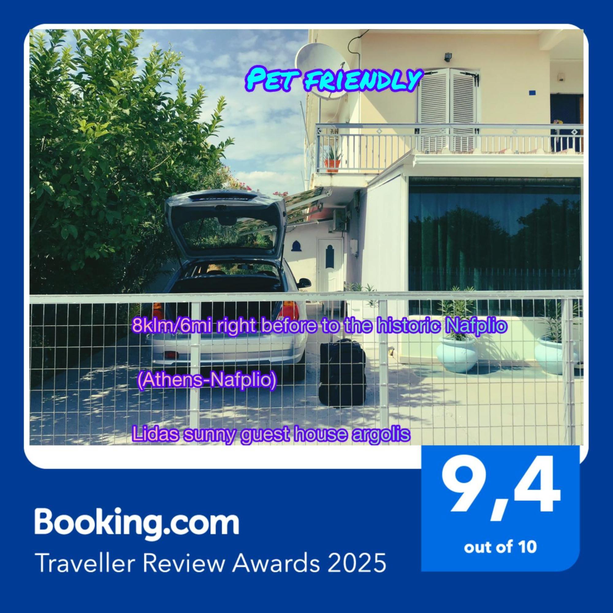 Lidas Sunny Guest House Argolis Nauplia Exterior foto
